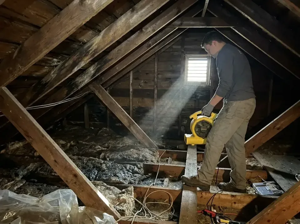 attic-water-damage-drying-proc-007 — frequently asked questions, Emergency Water Extraction & 24/7 Flood Response in Cloverl…